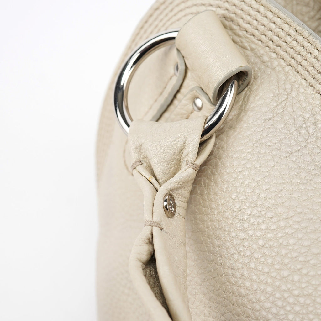 Off White Leather Bittersweet Shoulder Bag