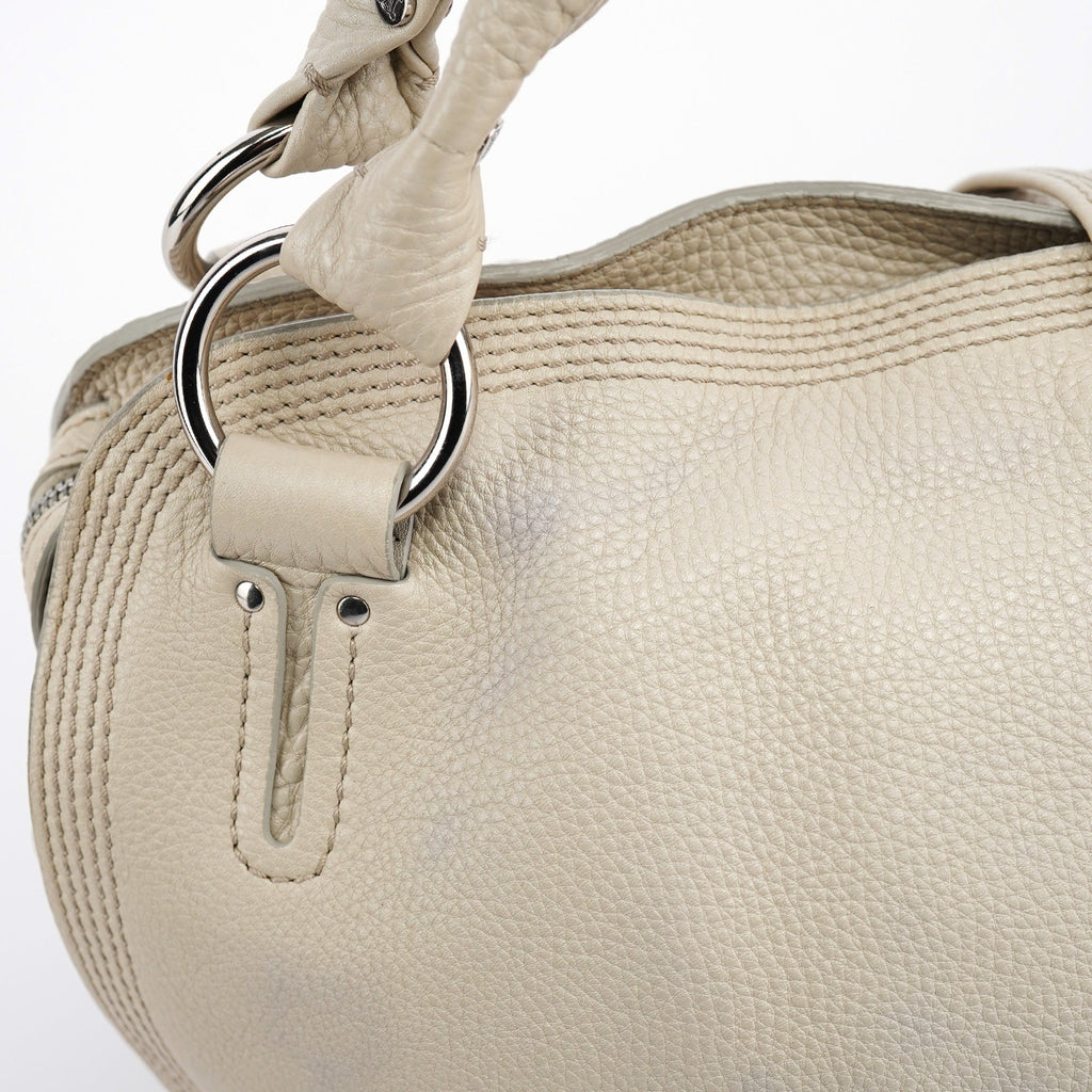 Off White Leather Bittersweet Shoulder Bag