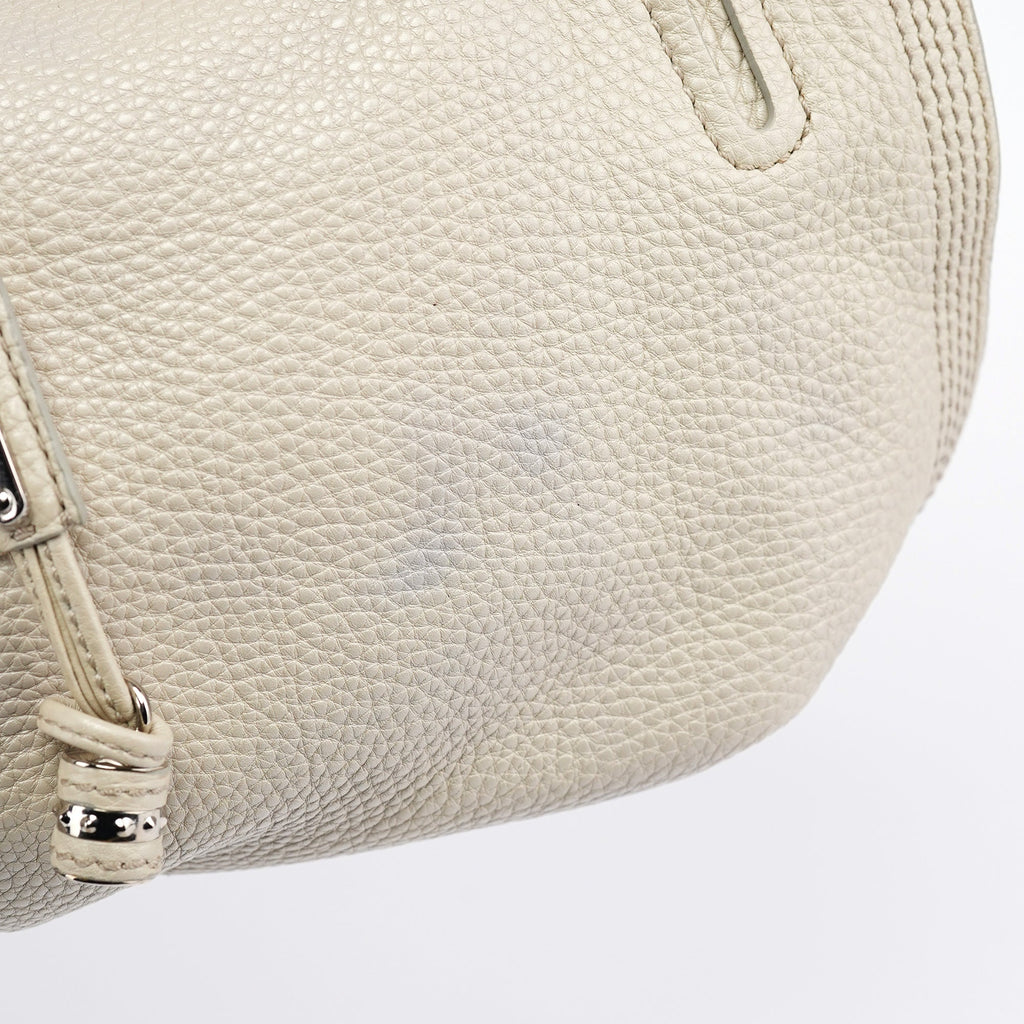 Off White Leather Bittersweet Shoulder Bag