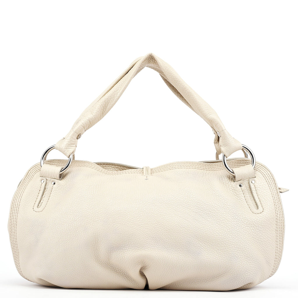 Off White Leather Bittersweet Shoulder Bag