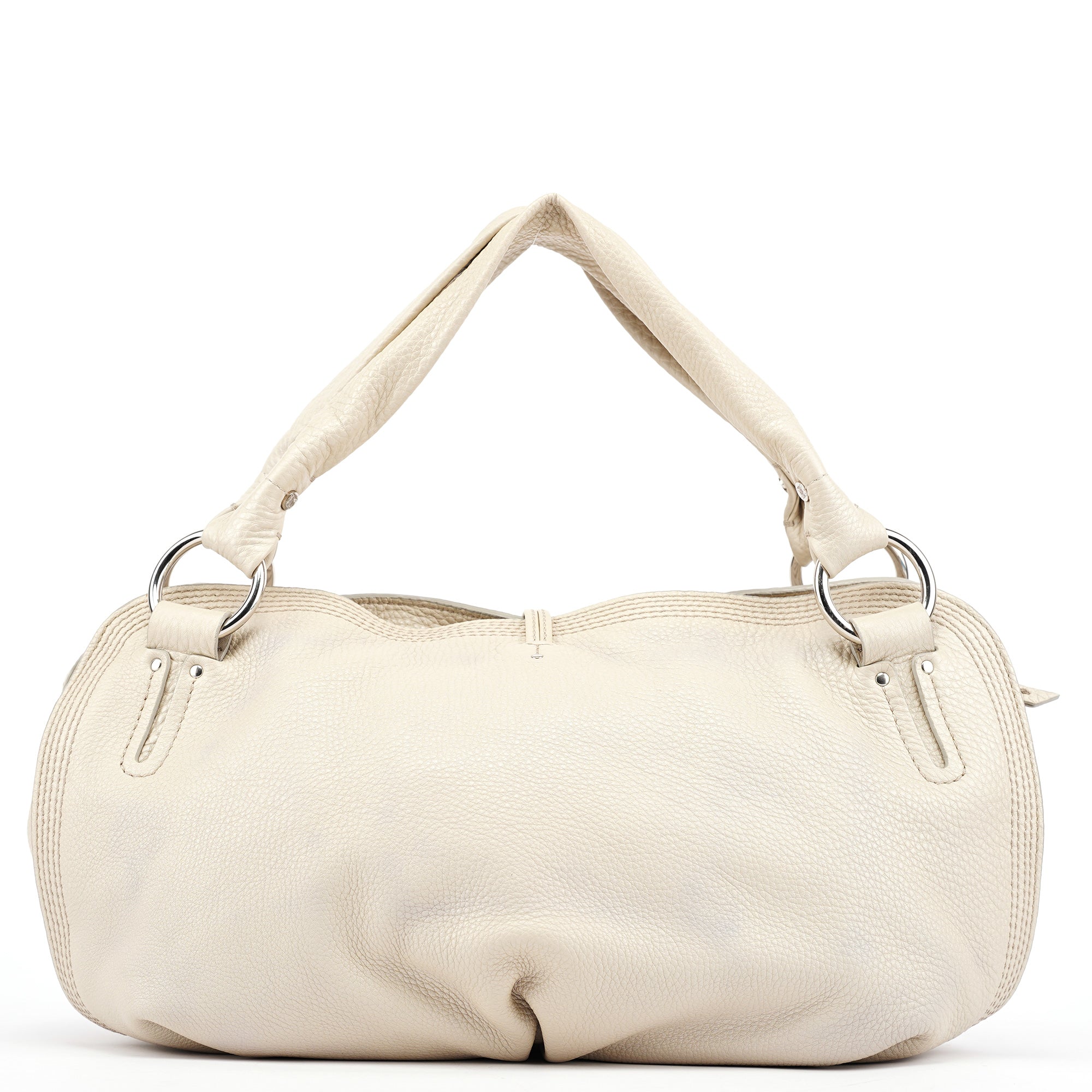 Off White Leather Bittersweet Shoulder Bag