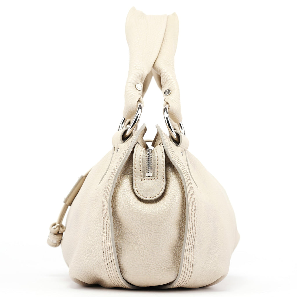 Off White Leather Bittersweet Shoulder Bag