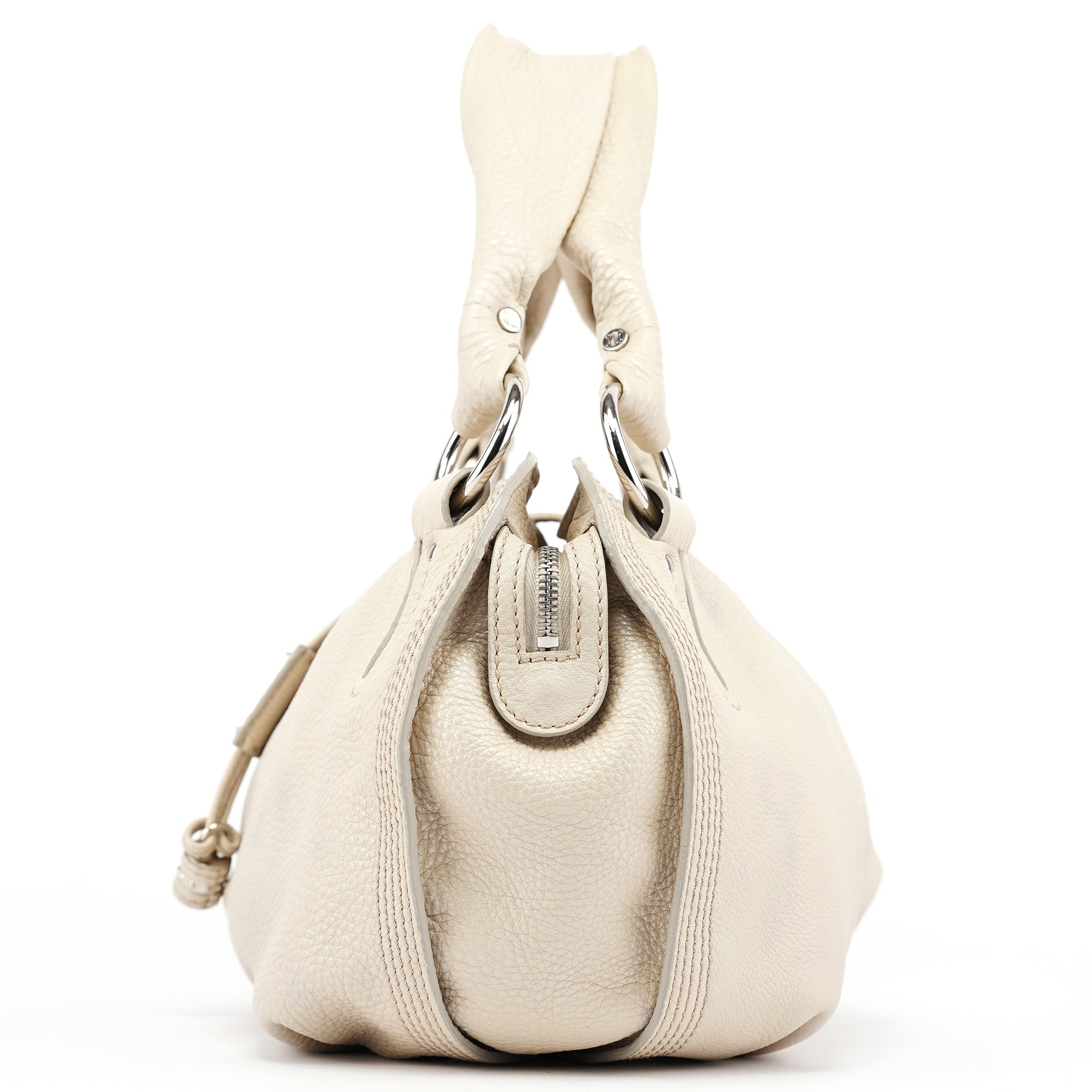 Off White Leather Bittersweet Shoulder Bag