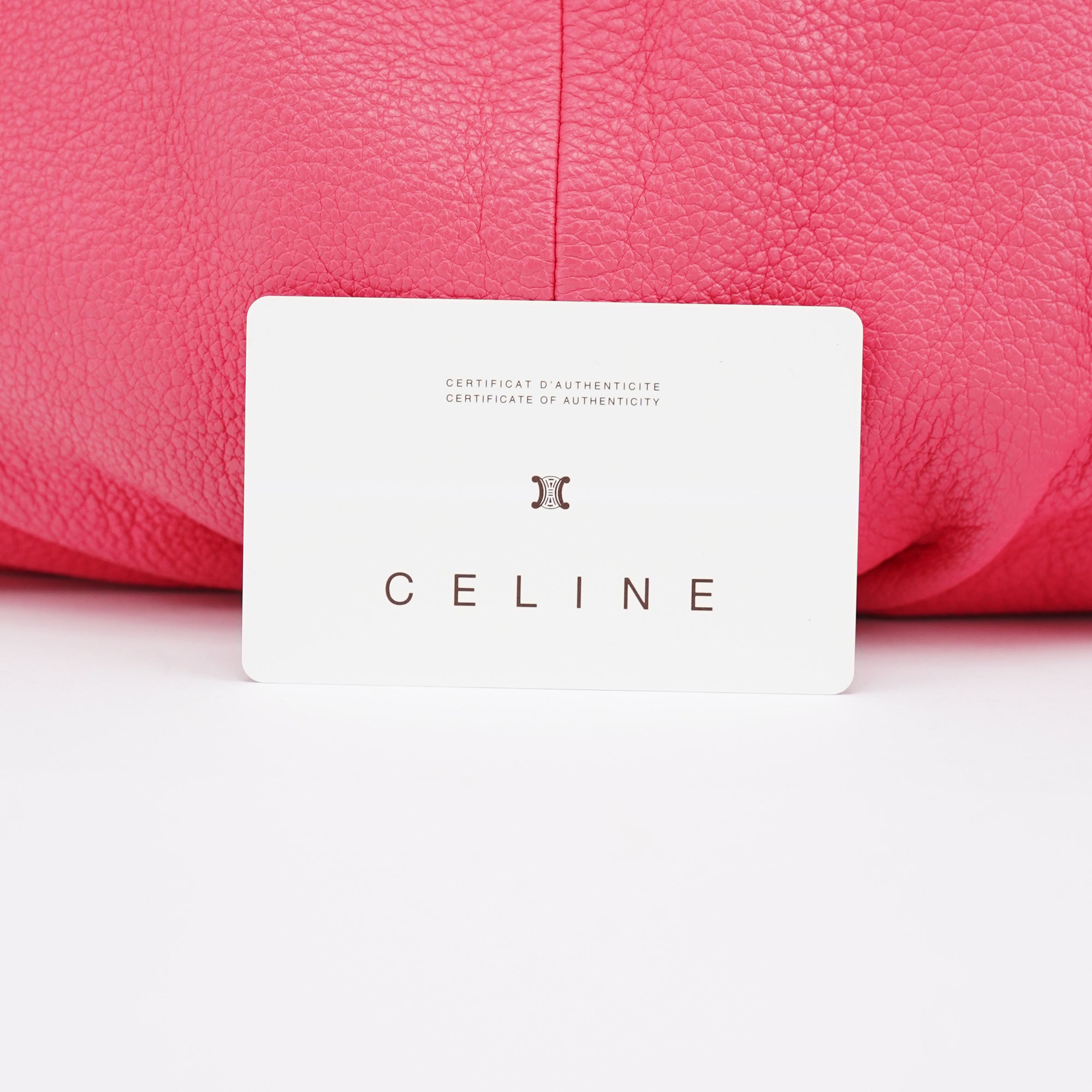 Pink Leather Pillow 2-Way Tote Bag