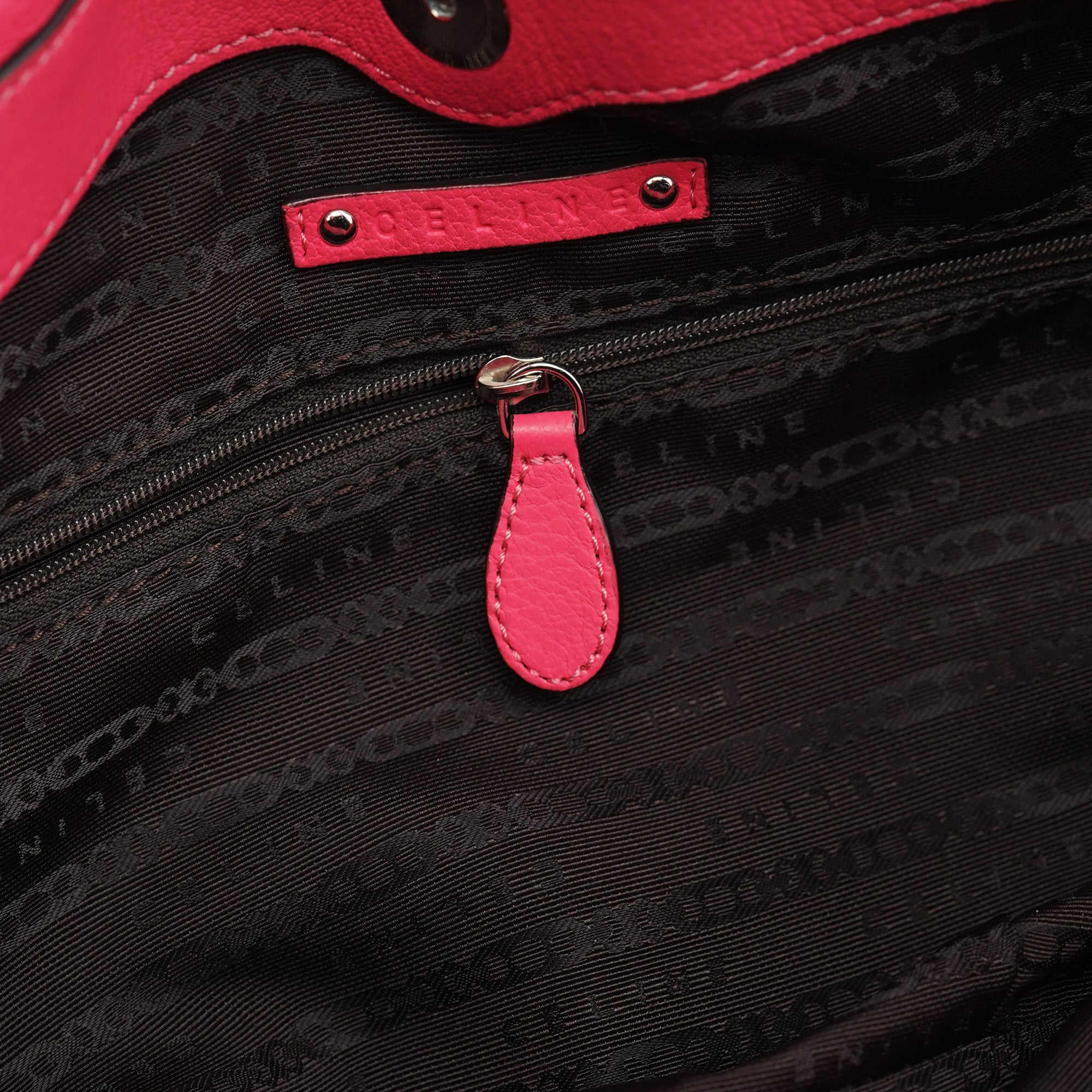 Pink Leather Pillow 2-Way Tote Bag