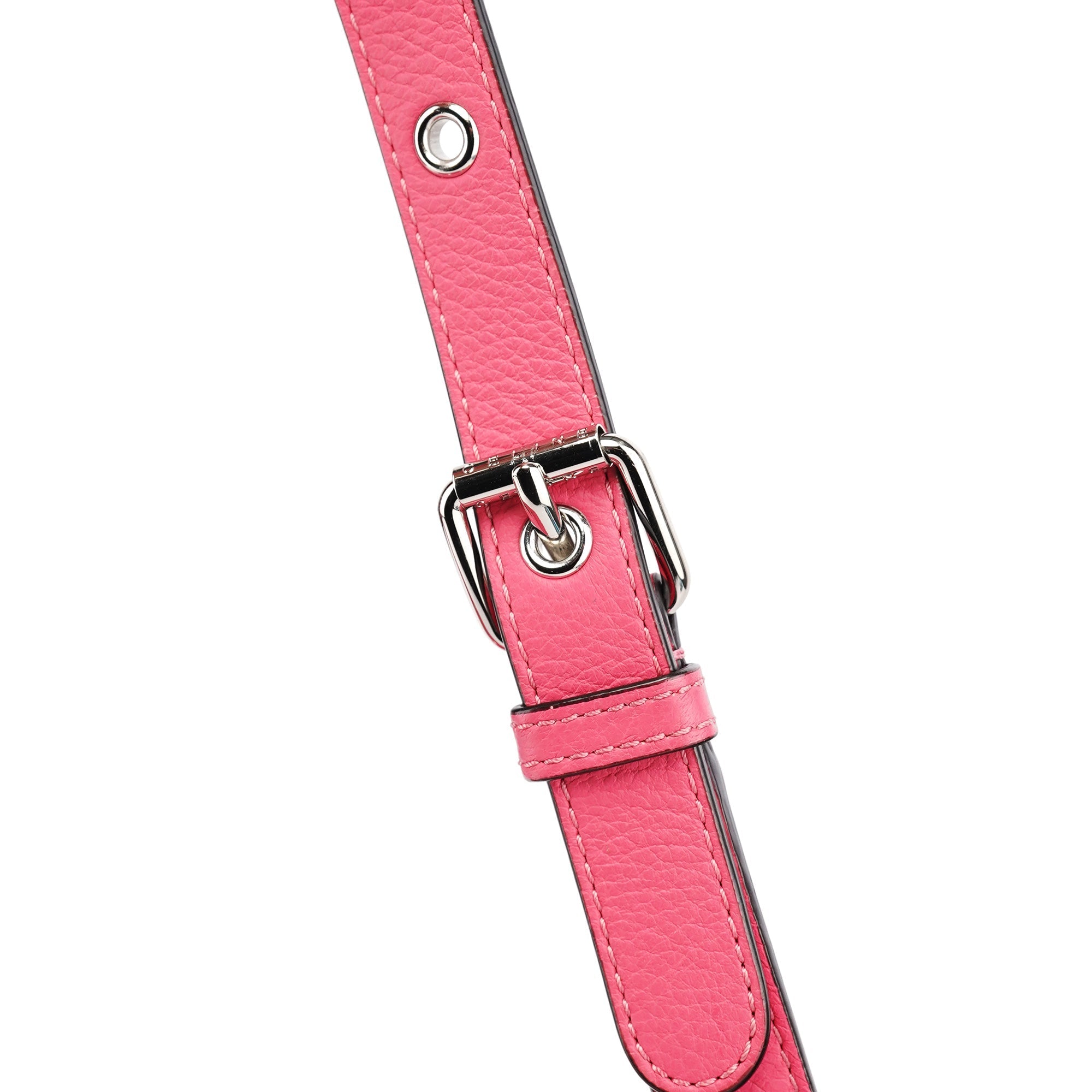 Pink Leather Pillow 2-Way Tote Bag