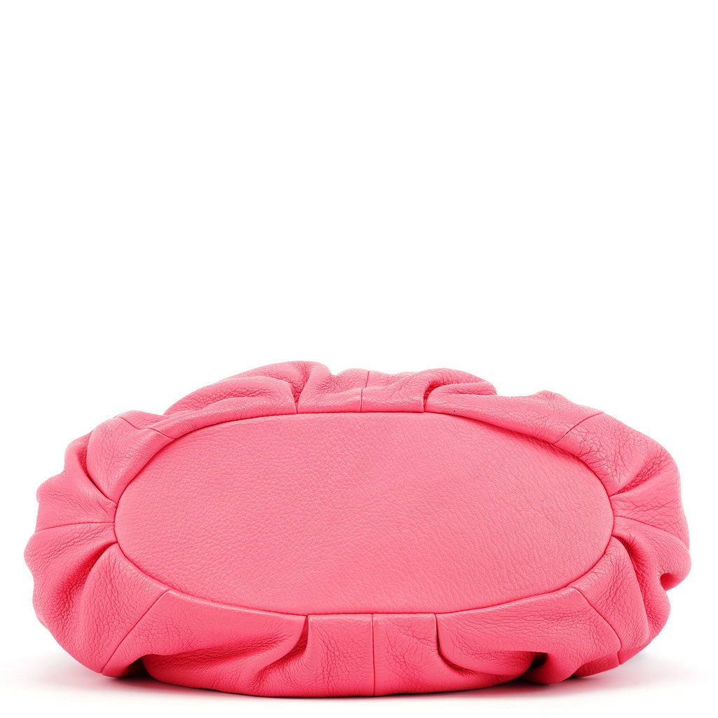 Pink Leather Pillow 2-Way Tote Bag