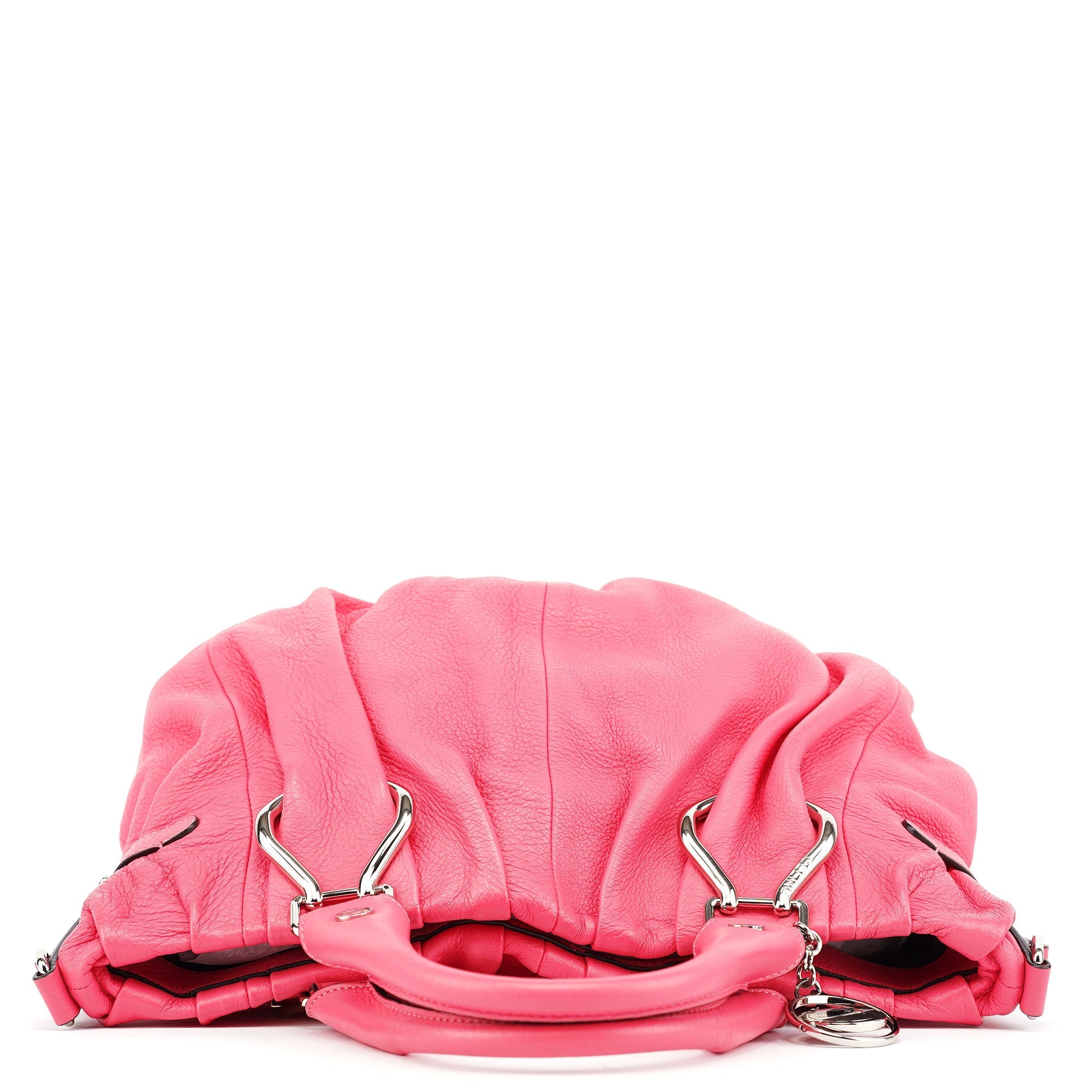 Pink Leather Pillow 2-Way Tote Bag