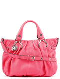 Pink Leather Pillow 2-Way Tote Bag