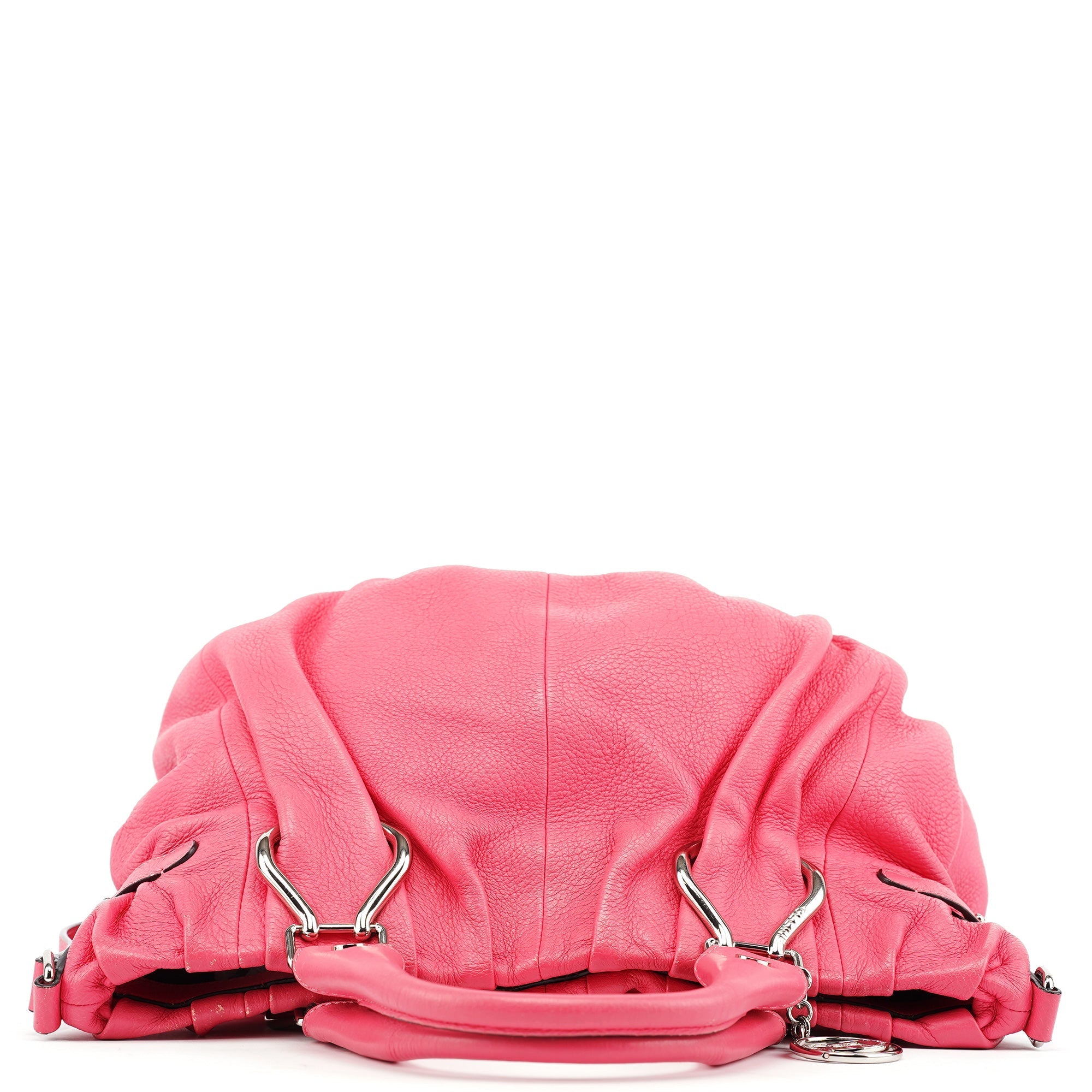 Pink Leather Pillow 2-Way Tote Bag