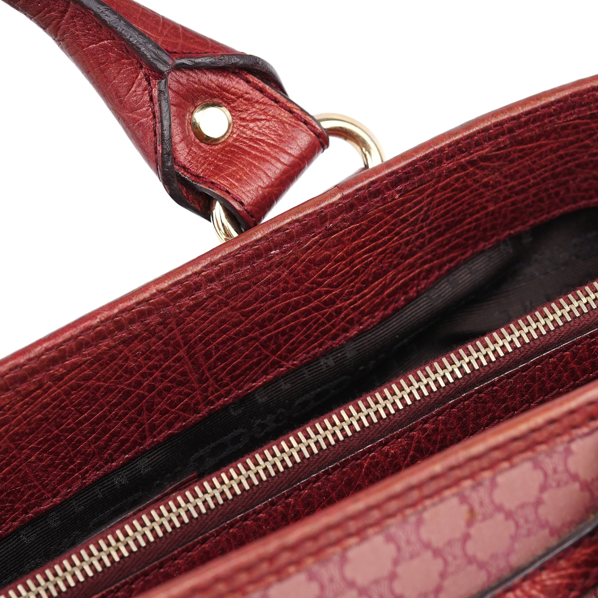 Pink Monongram Boogie Tote Bag