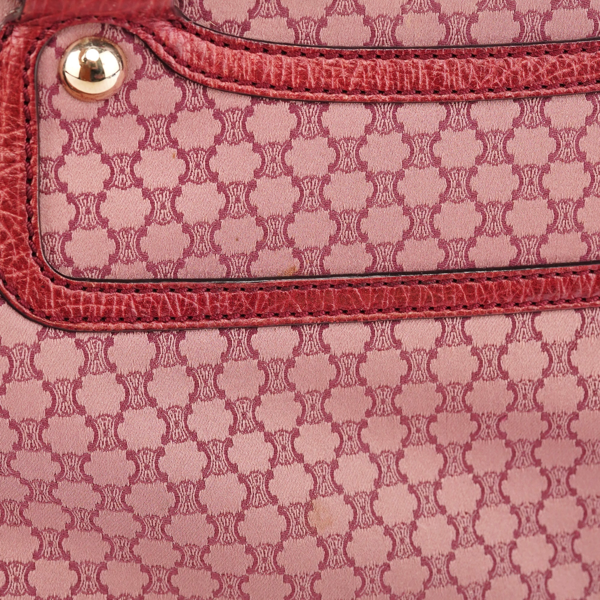 Pink Monongram Boogie Tote Bag