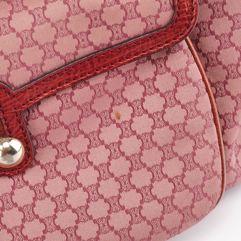 Pink Monongram Boogie Tote Bag