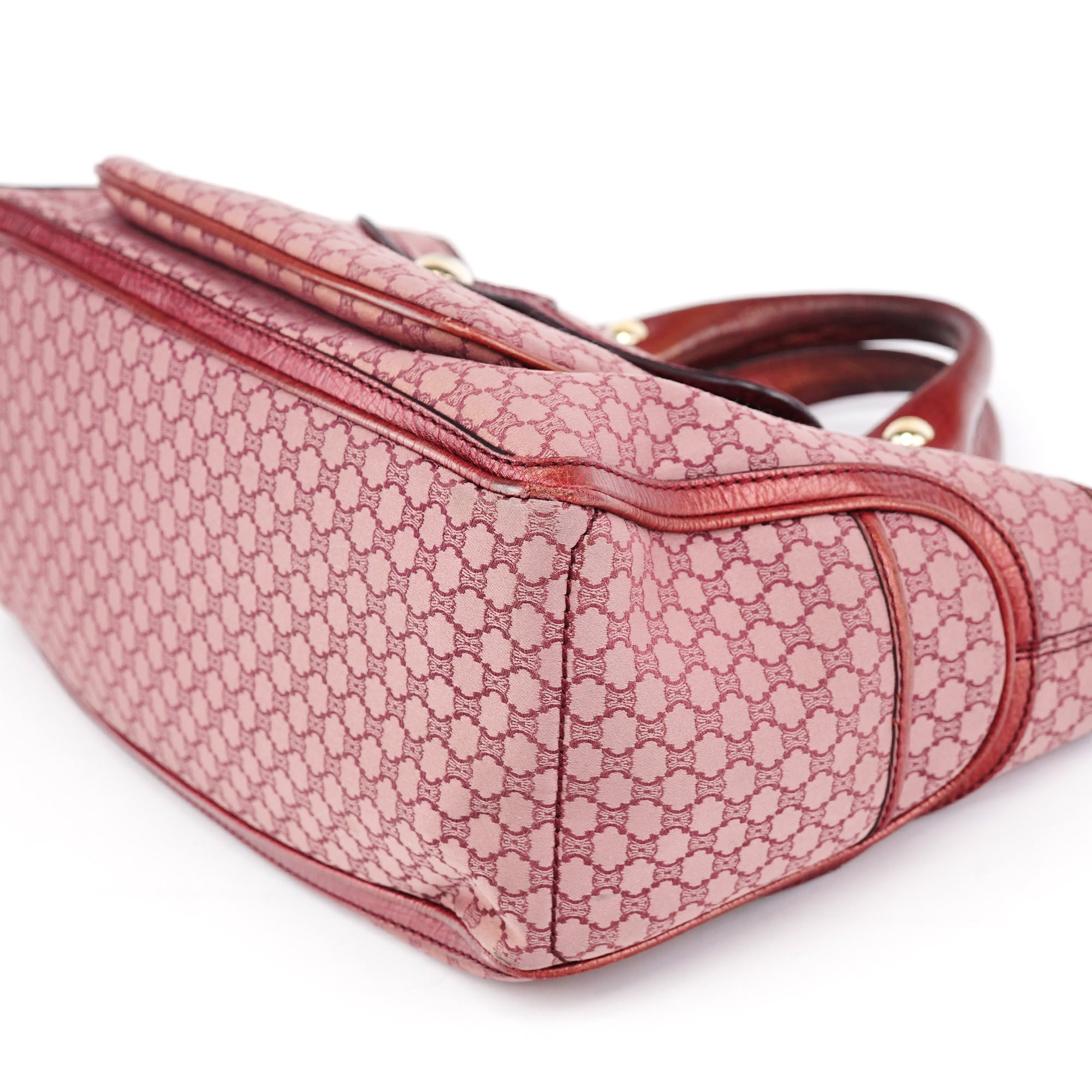 Pink Monongram Boogie Tote Bag