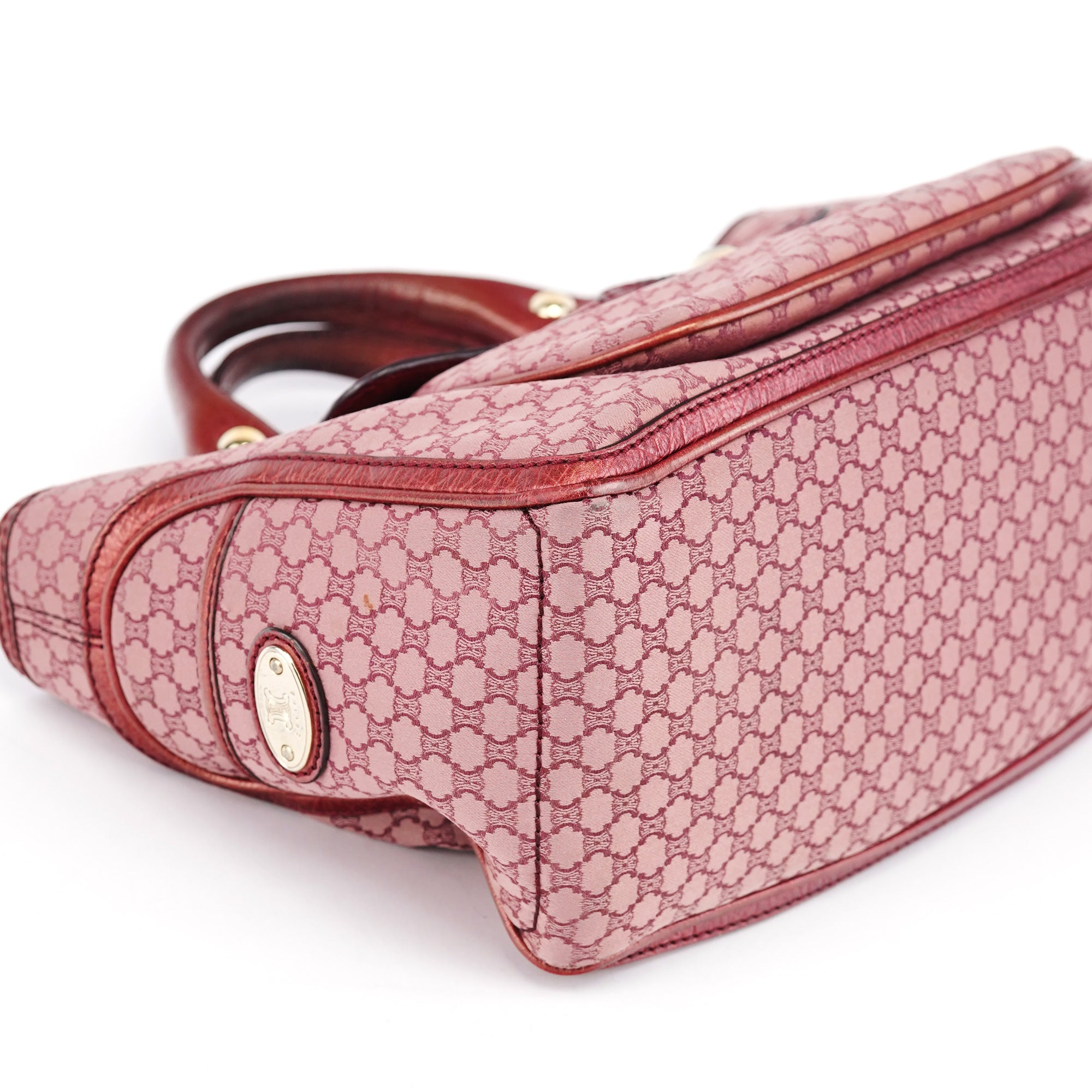 Pink Monongram Boogie Tote Bag