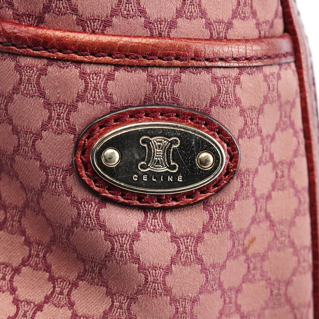 Pink Monongram Boogie Tote Bag