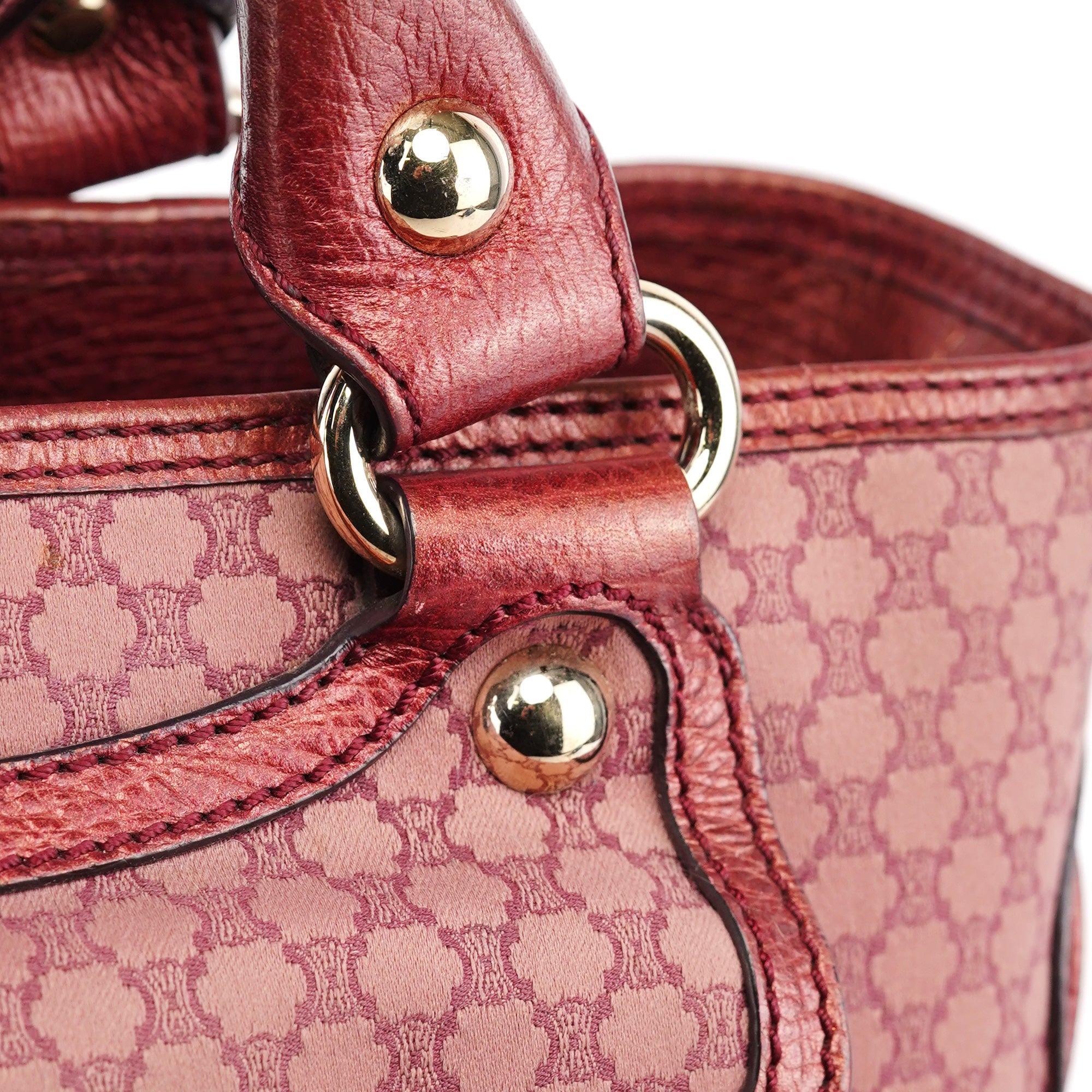Pink Monongram Boogie Tote Bag