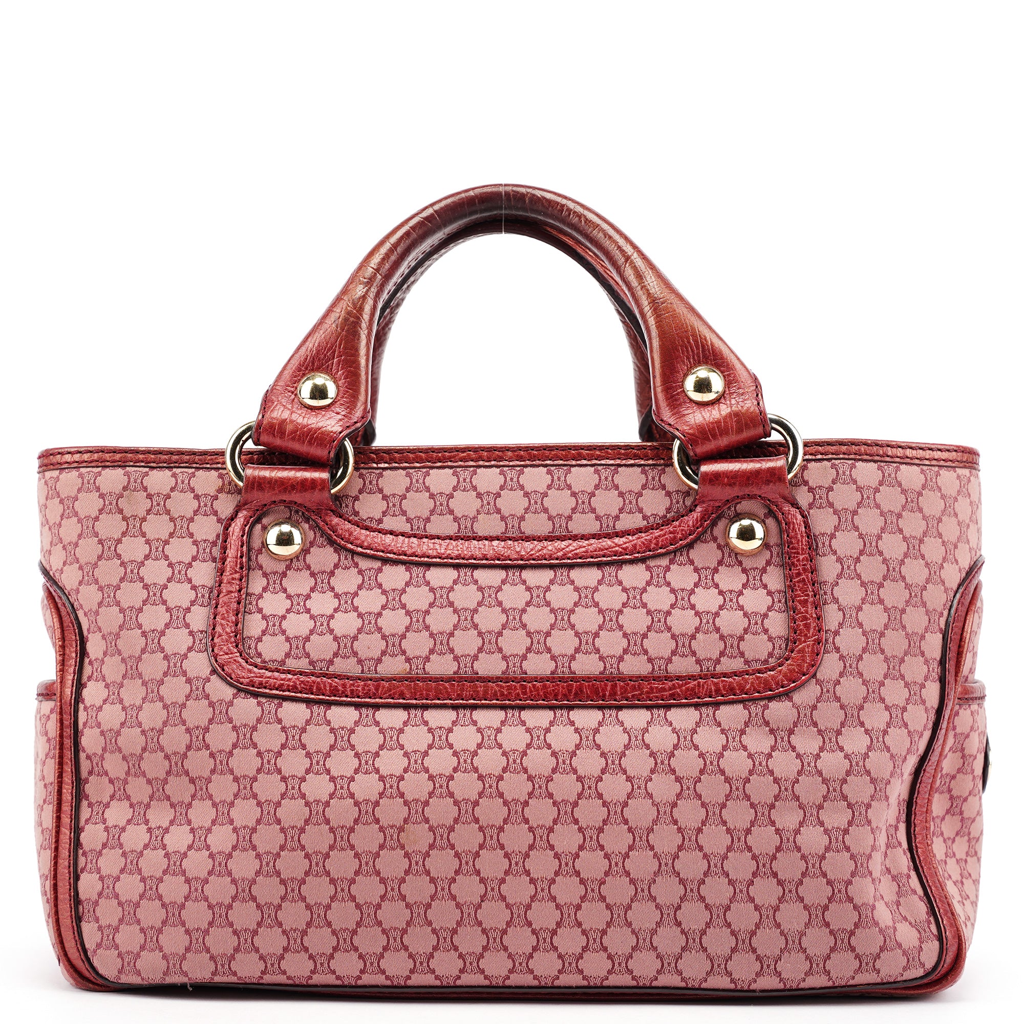Pink Monongram Boogie Tote Bag