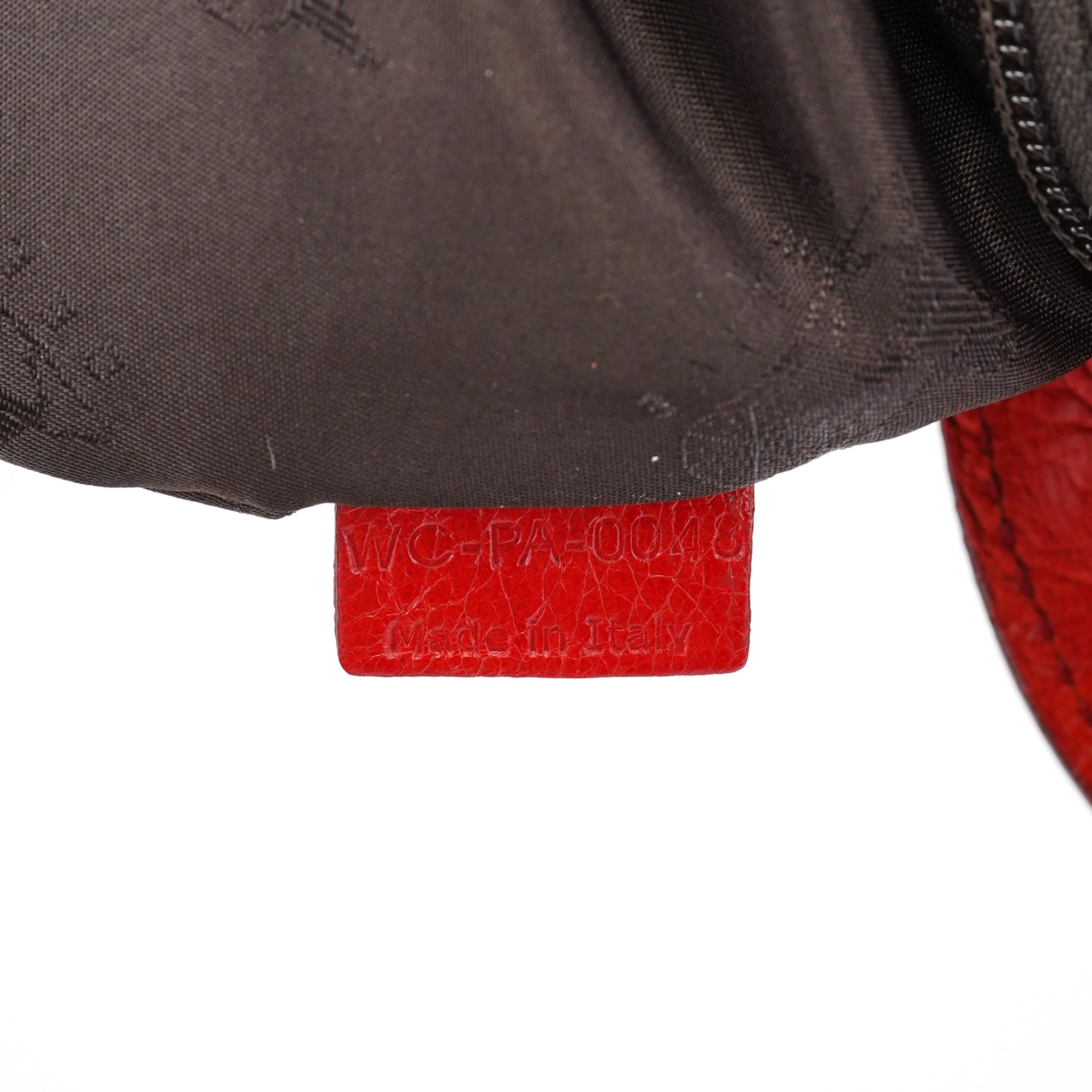 Red Leather Bittersweet Shoulder Bag