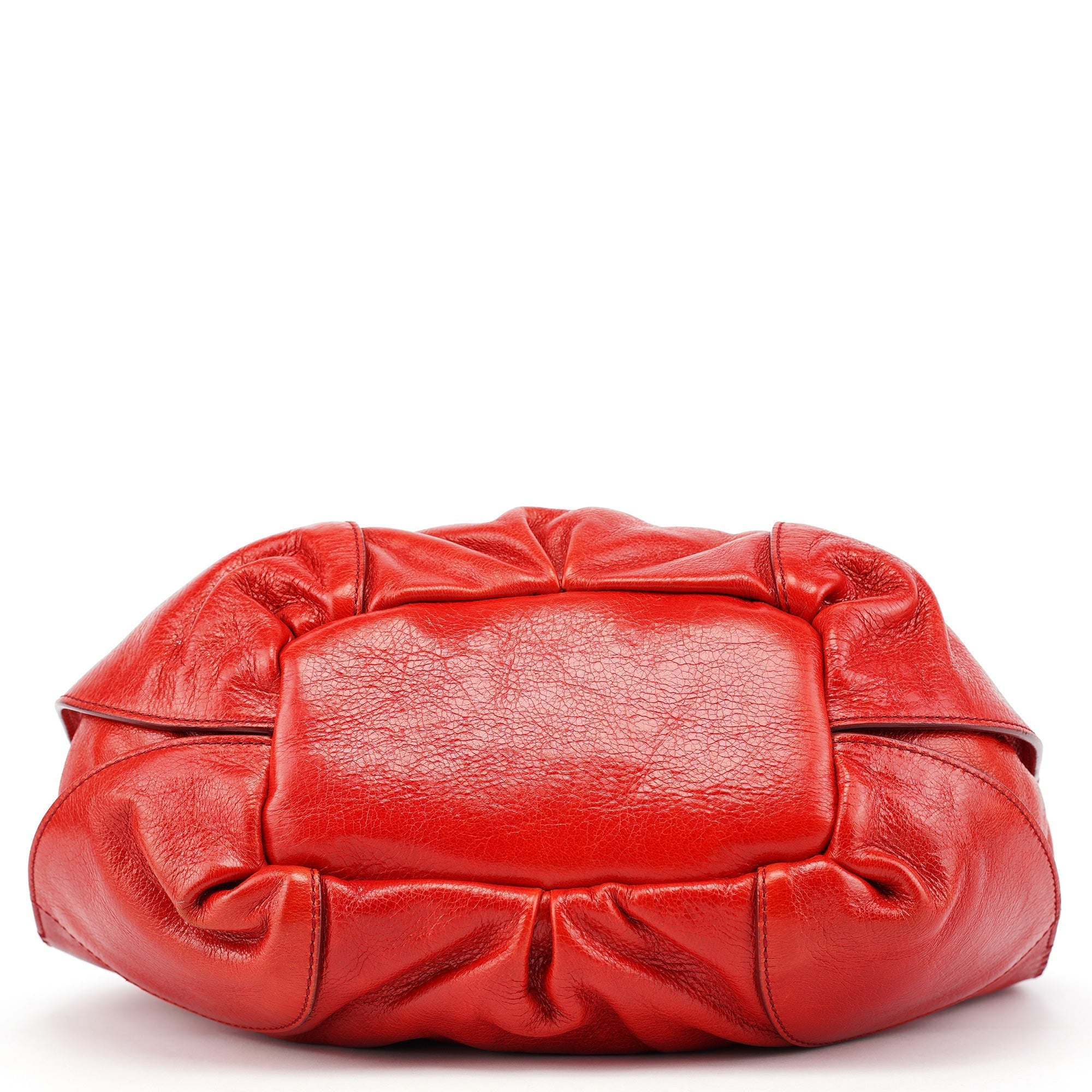 Red Leather Bittersweet Shoulder Bag