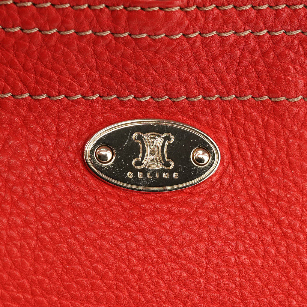 Red Leather Bittersweet Shoulder Bag