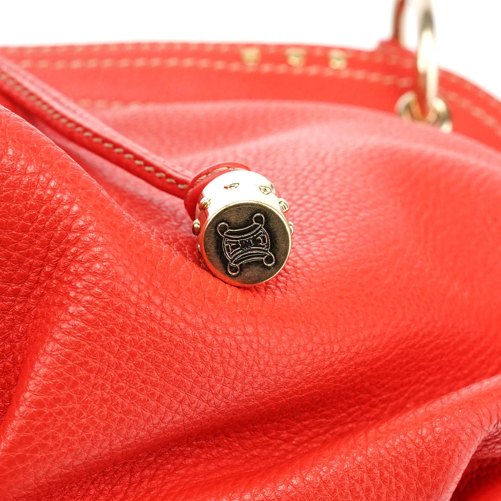 Red Leather Bittersweet Shoulder Bag