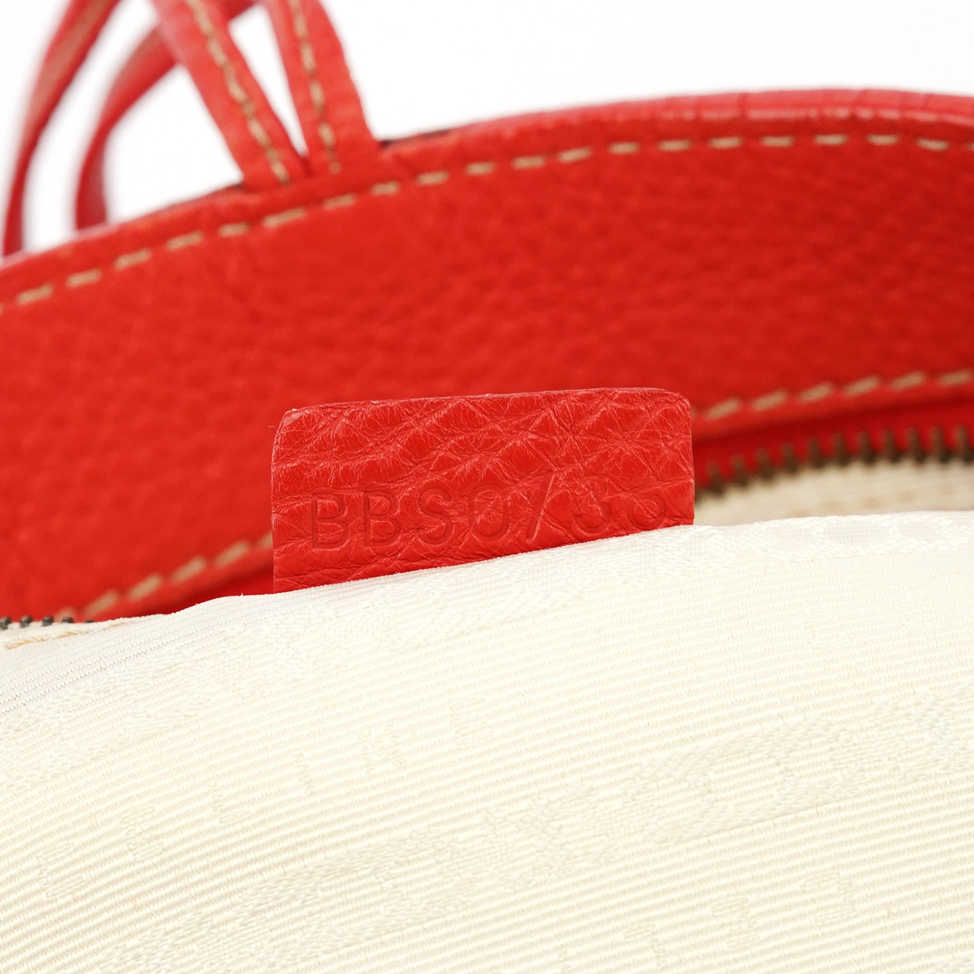 Red Leather Bittersweet Shoulder Bag
