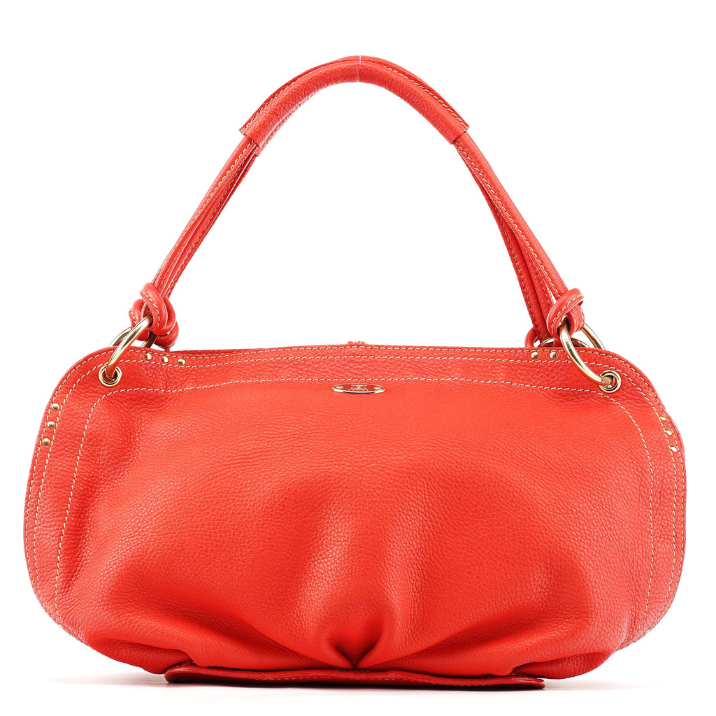 Red Leather Bittersweet Shoulder Bag