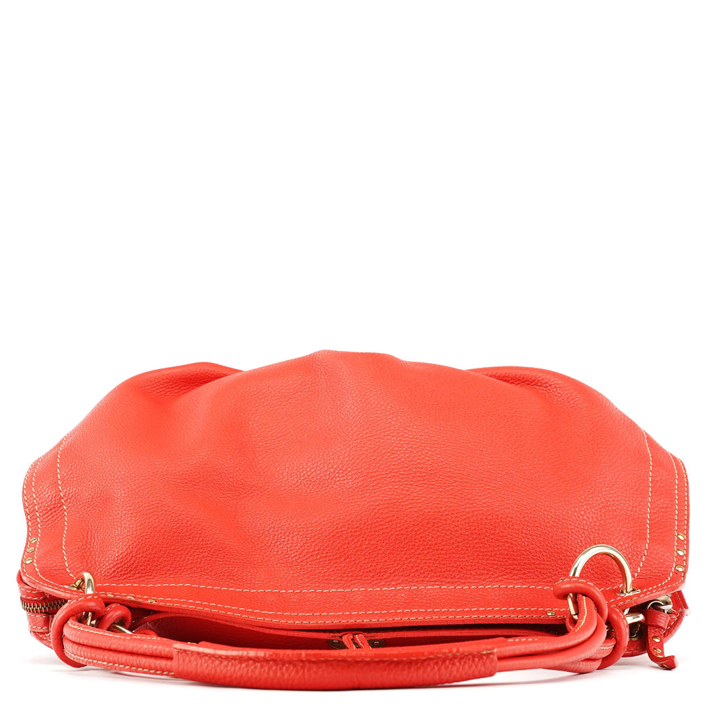 Red Leather Bittersweet Shoulder Bag