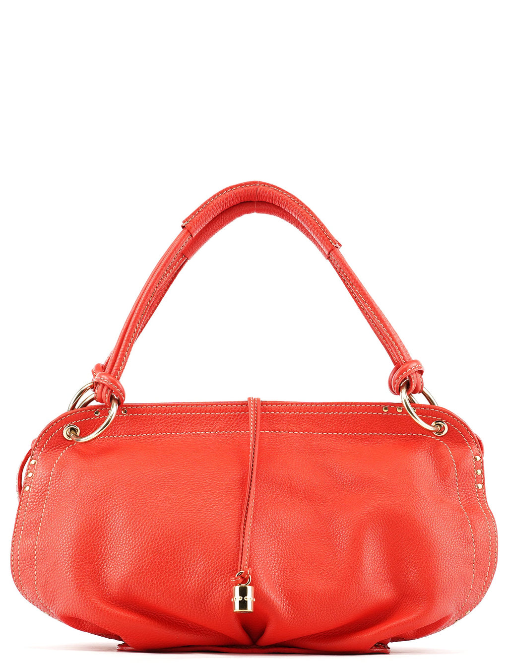 Red Leather Bittersweet Shoulder Bag