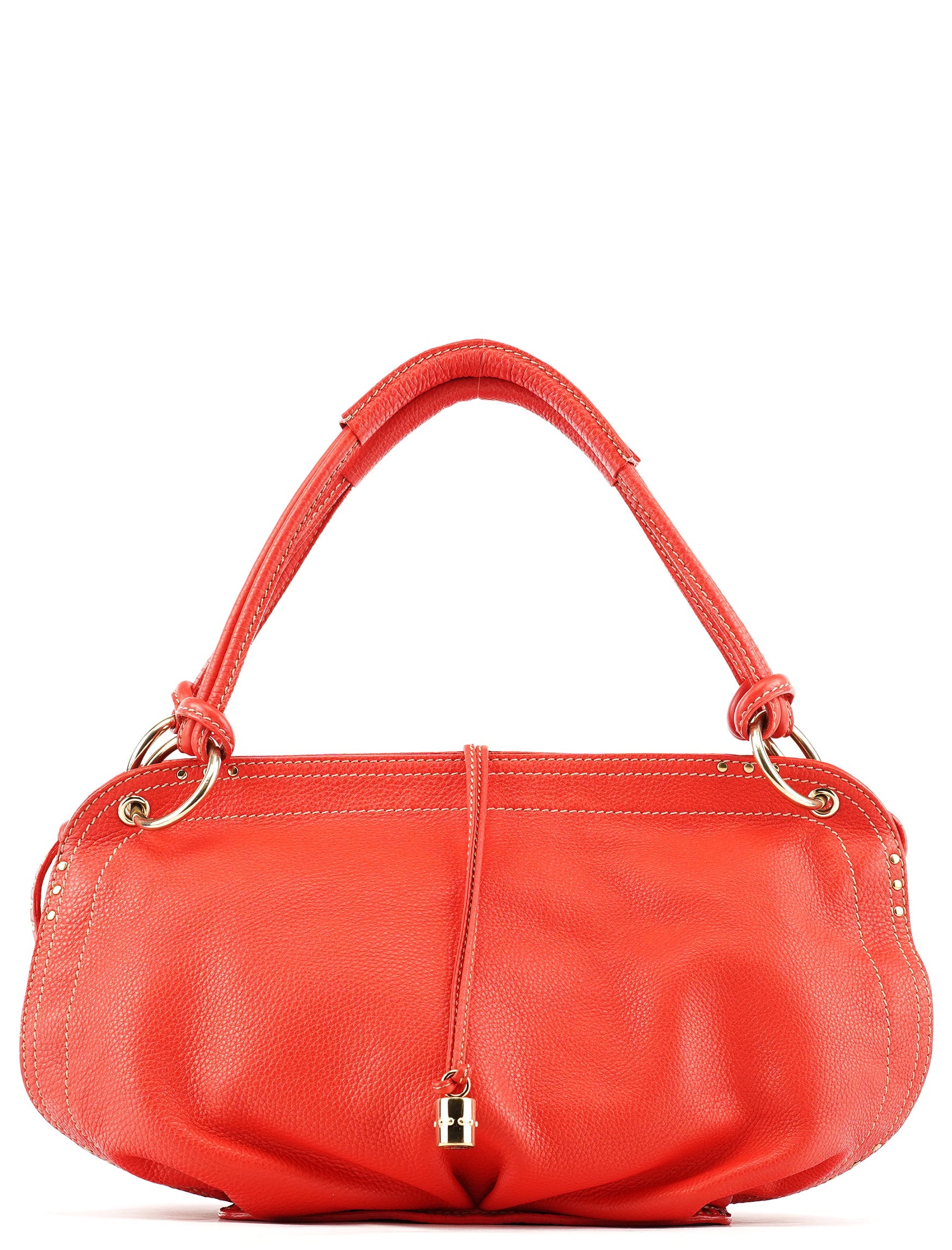 Red Leather Bittersweet Shoulder Bag