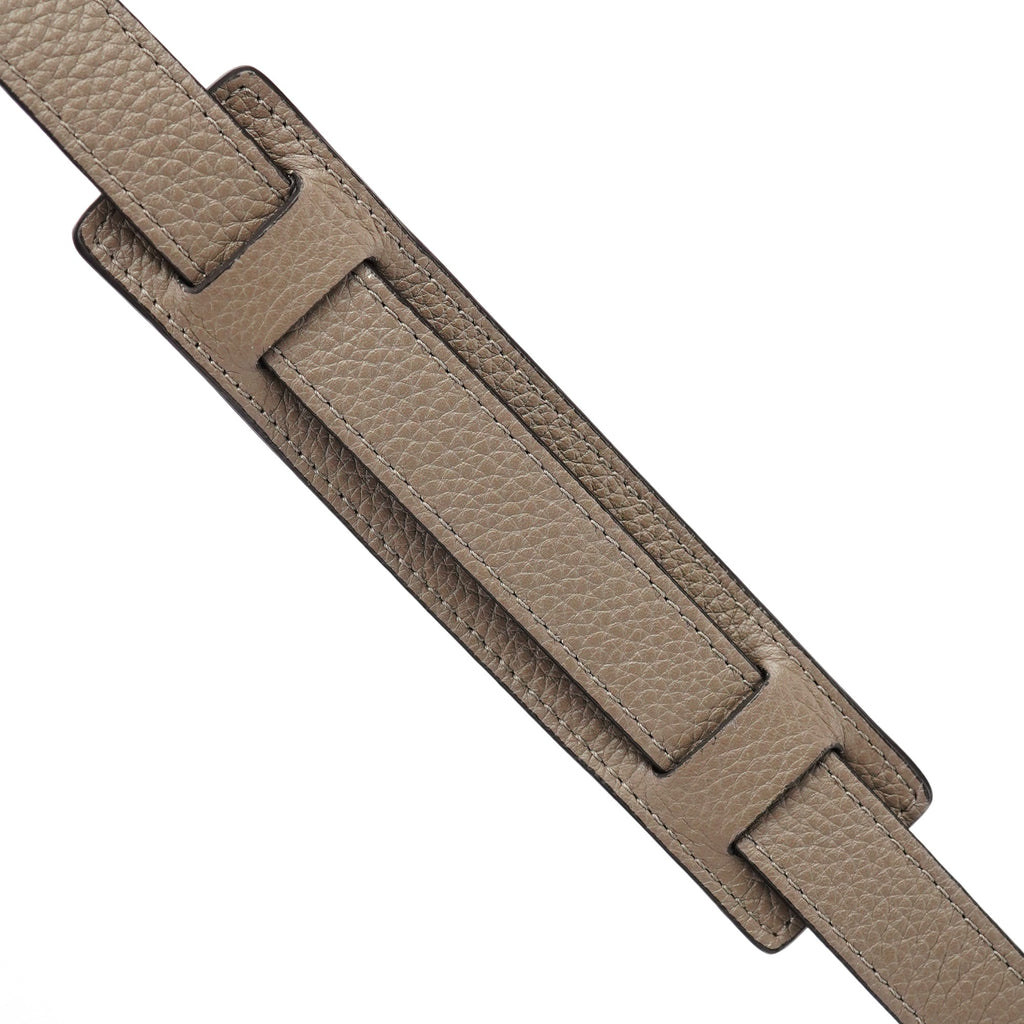 Taupe Leather Trapeze 2-Way Bag