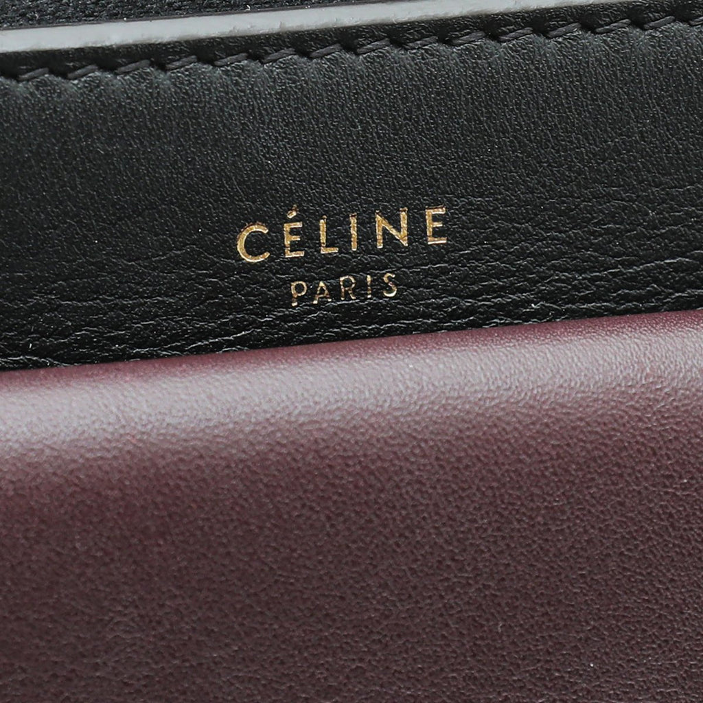 Celine Teicolor Envelope Pocket Chain Bag