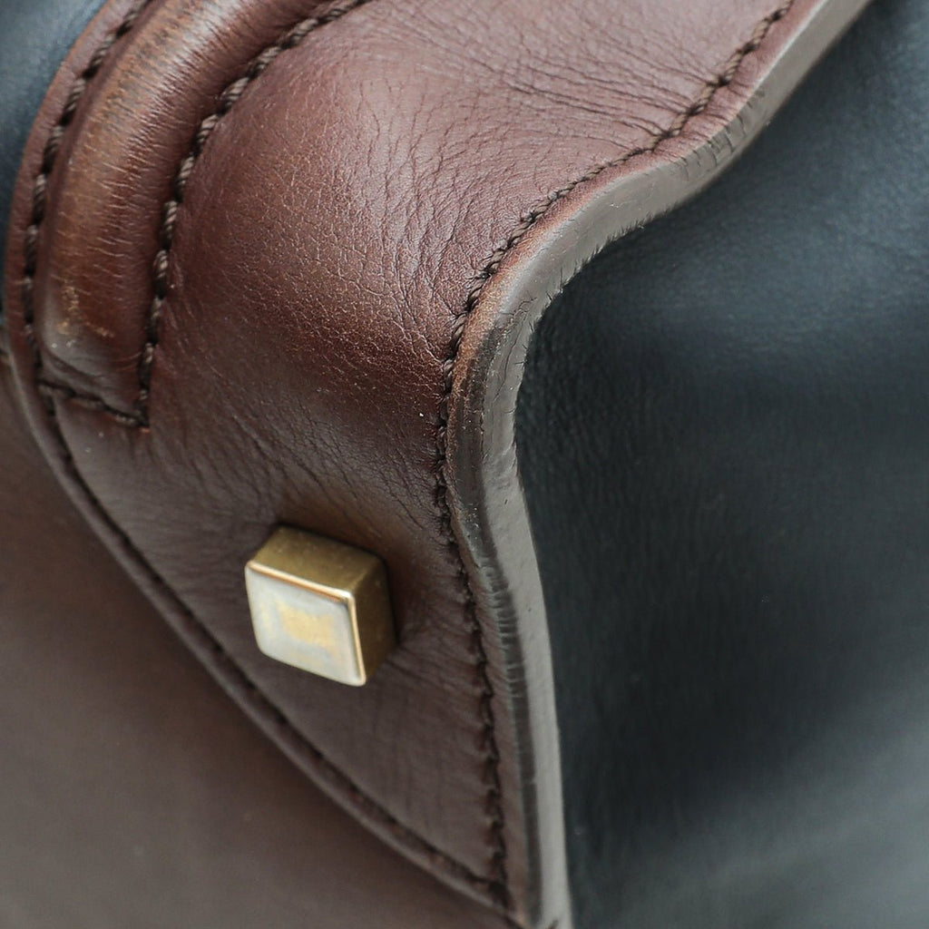 Celine Tricolor Mini Luggage Bag