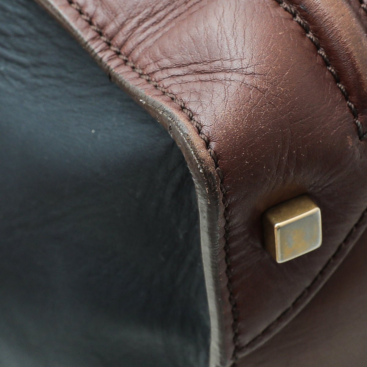 Celine Tricolor Mini Luggage Bag
