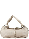 White Leather Bittersweet Hobo Bag