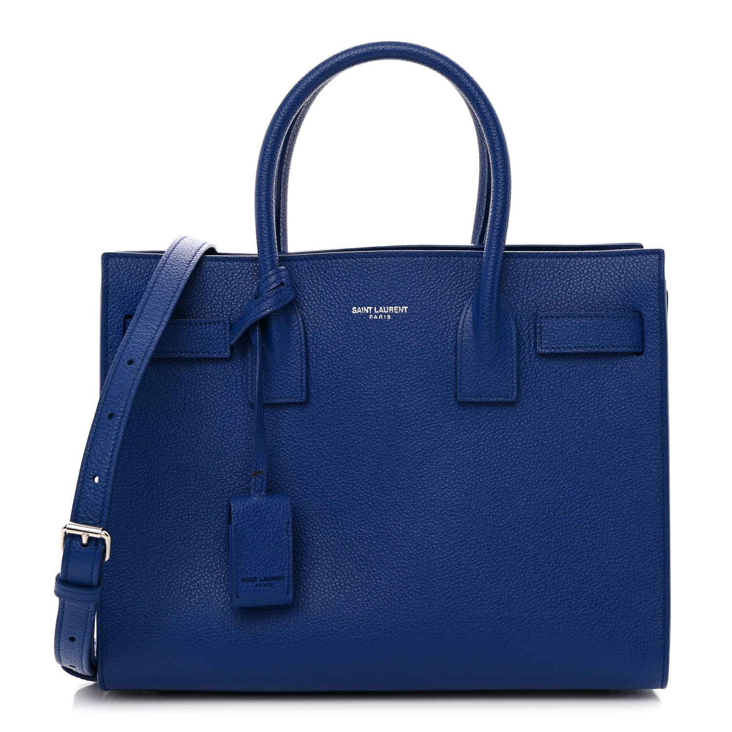 Grained Calfskin Baby Sac De Jour Outremer