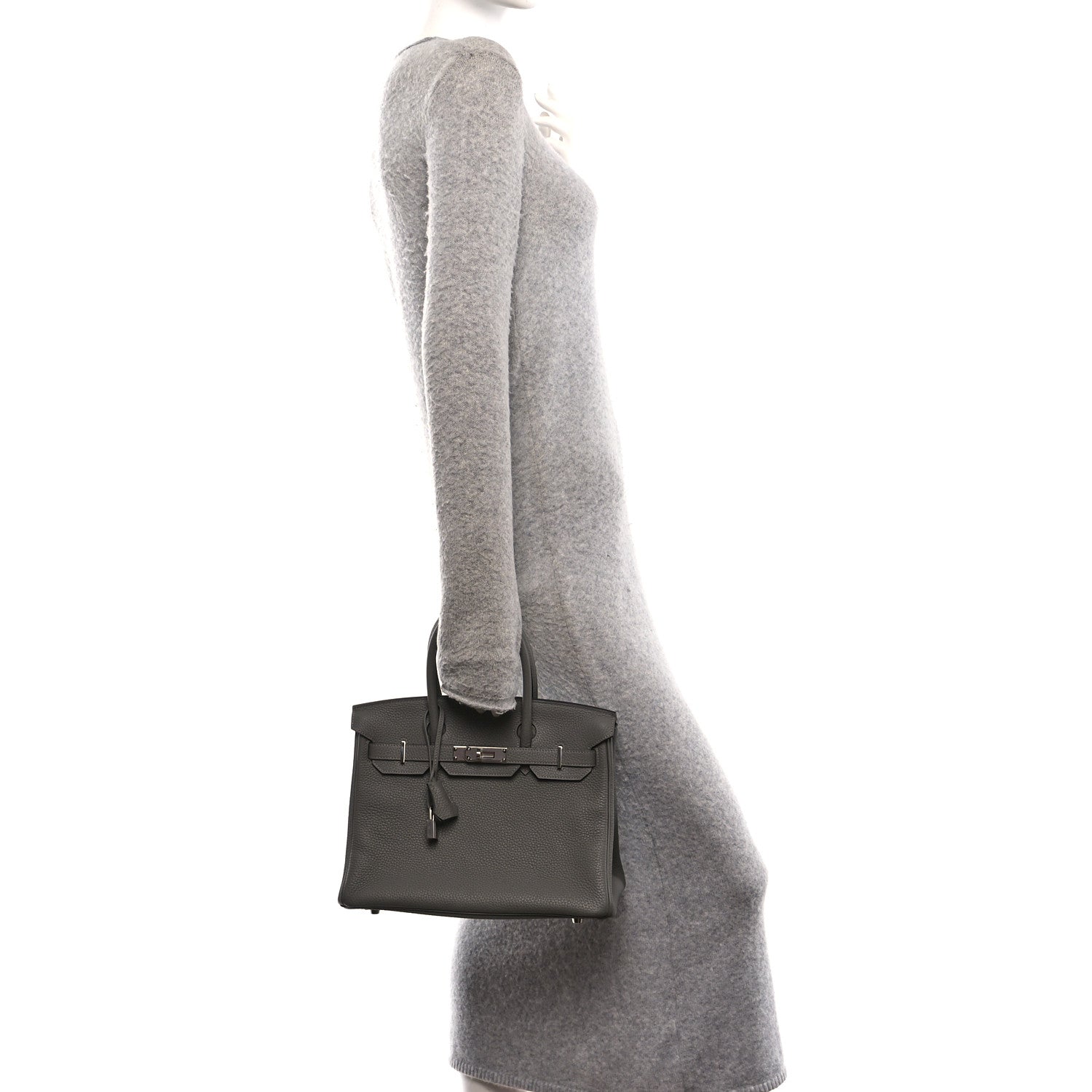 Togo Birkin 30 Gris Meyer