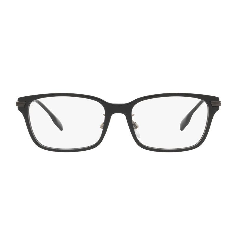 Burberry Eyeglasses Rectangle Full Rim, Black Frame and Clear Demo Lenses Lens BE2362D3001
