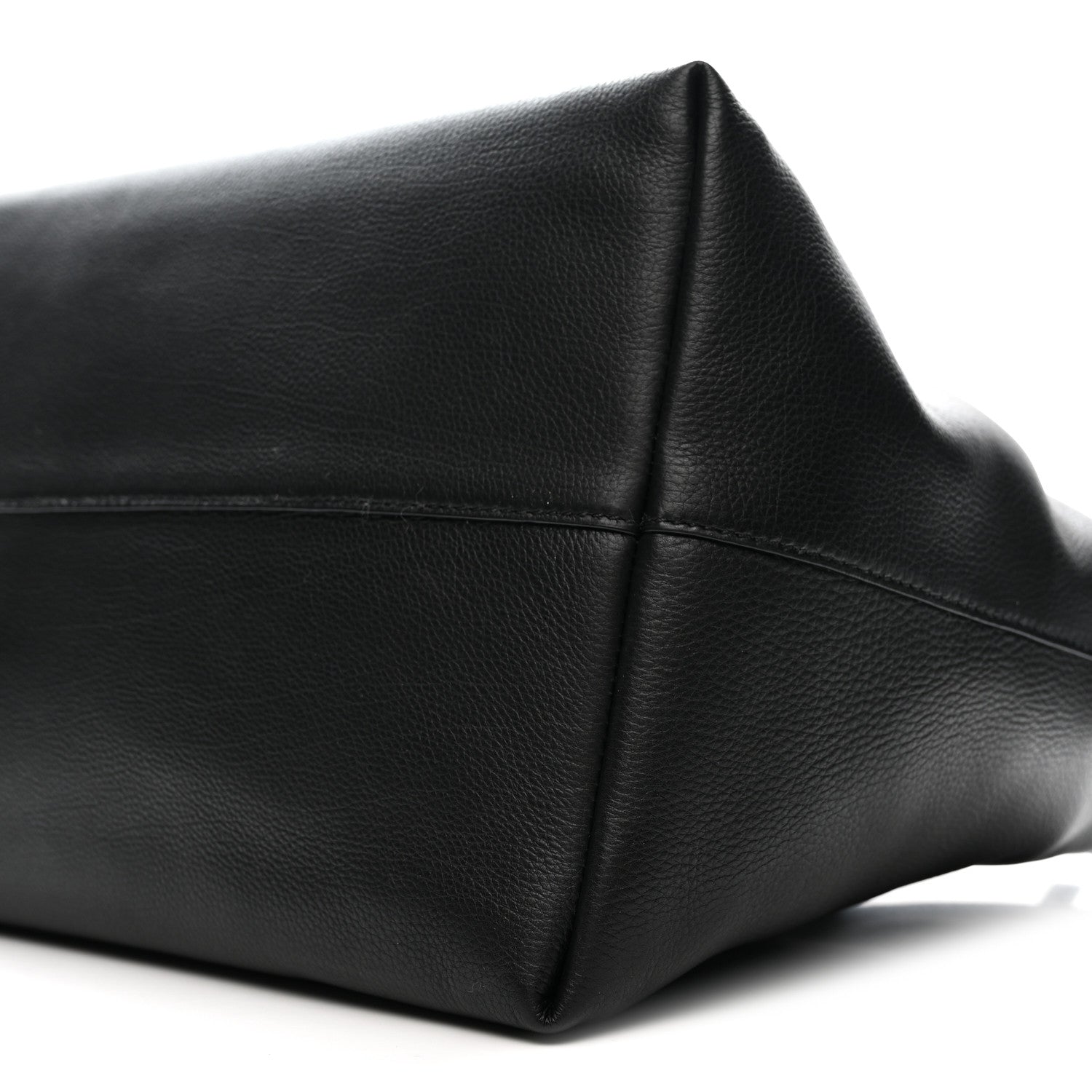 Grained Calfskin Terrasse Bag Black