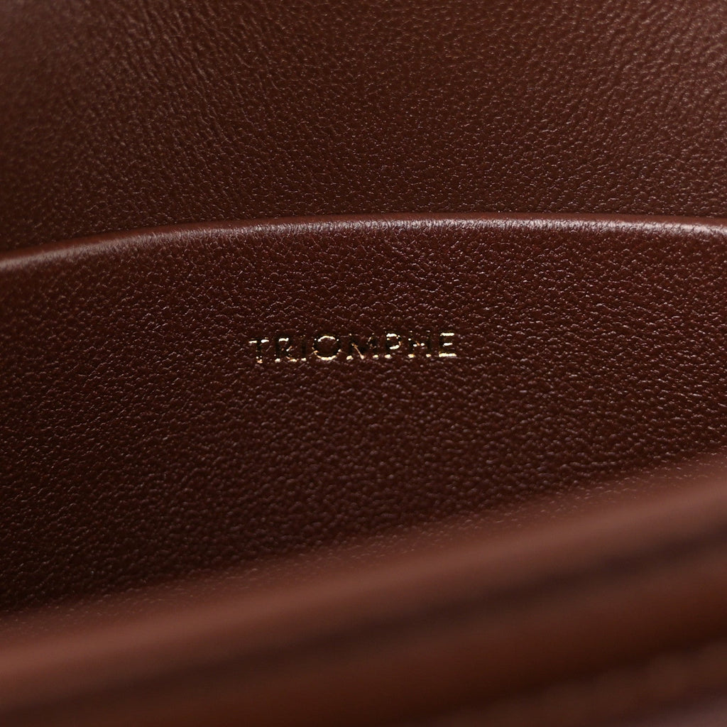 Nubuck Calfskin Teen Triomphe Chestnut