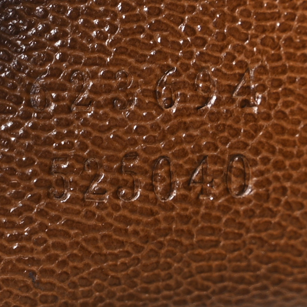 Monogram New Sakai Calfskin Lux Horsebit 1955 Tote Bag Beige Ebony Brown Sugar