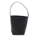 Grained Calfskin Medium N/S Park Tote Black