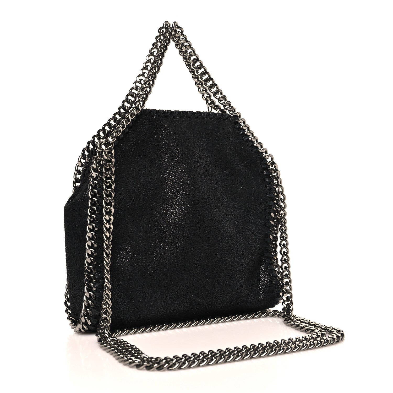 Shaggy Deer Tiny Falabella Tote Black