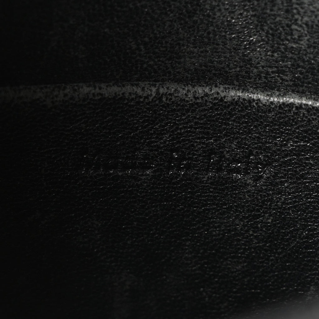 Grained Calfskin Small Trotteur Black