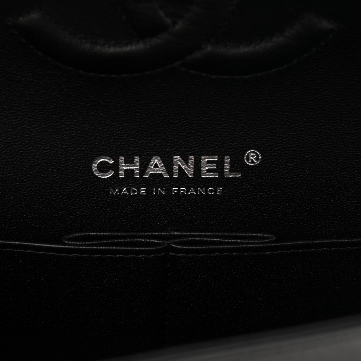 Lambskin Quilted Medium Double Flap So Black