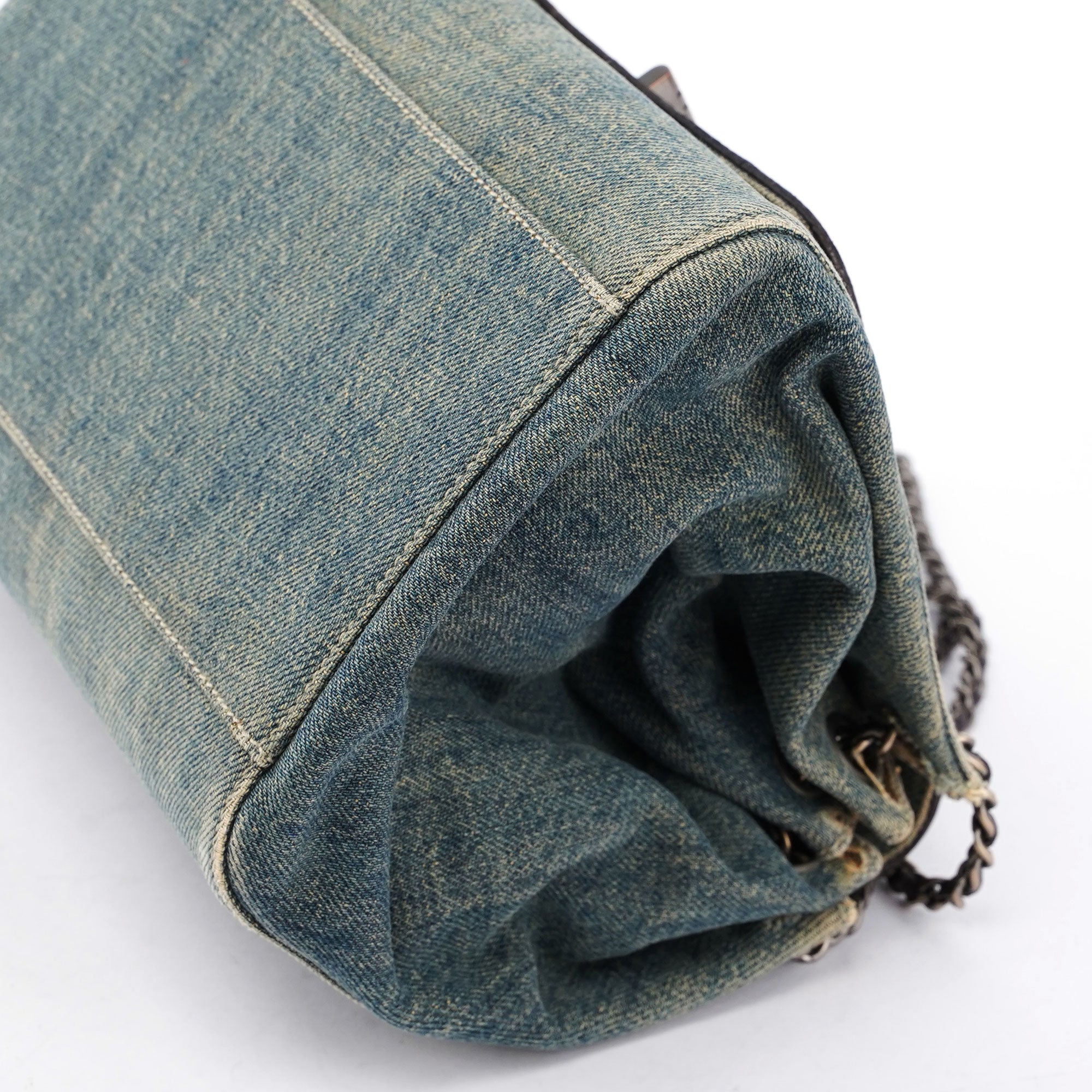 Navy Denim Brown Leather 2.55