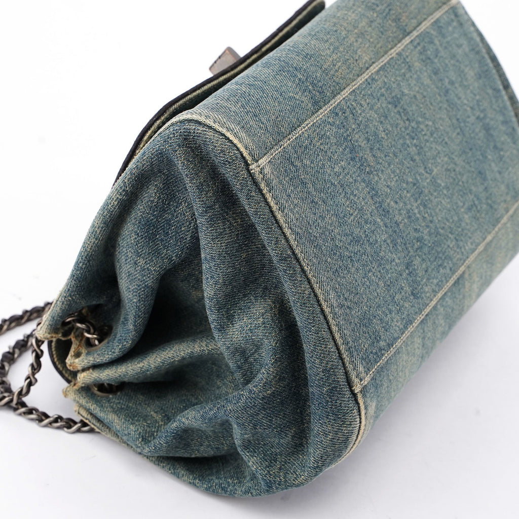 Navy Denim Brown Leather 2.55