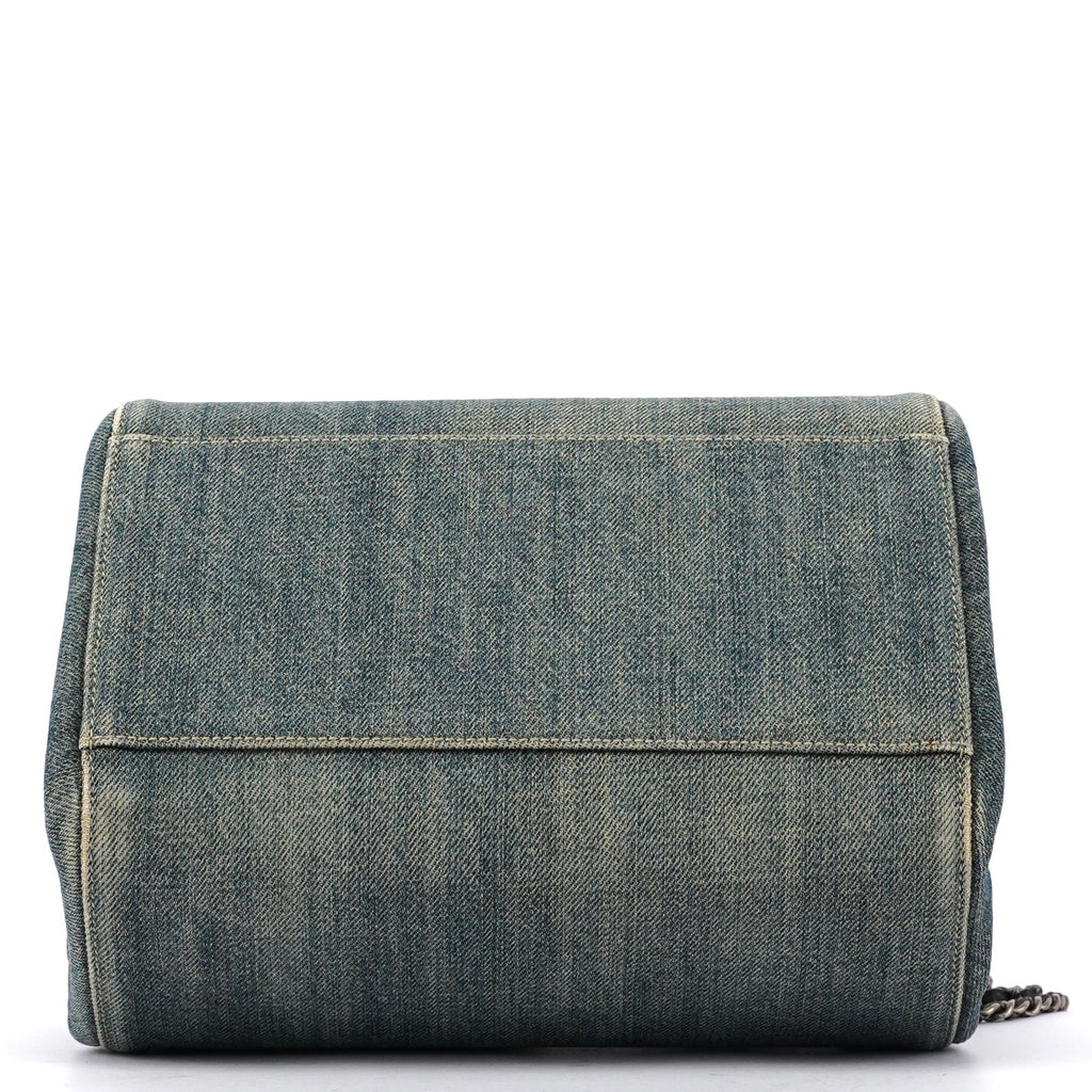 Navy Denim Brown Leather 2.55