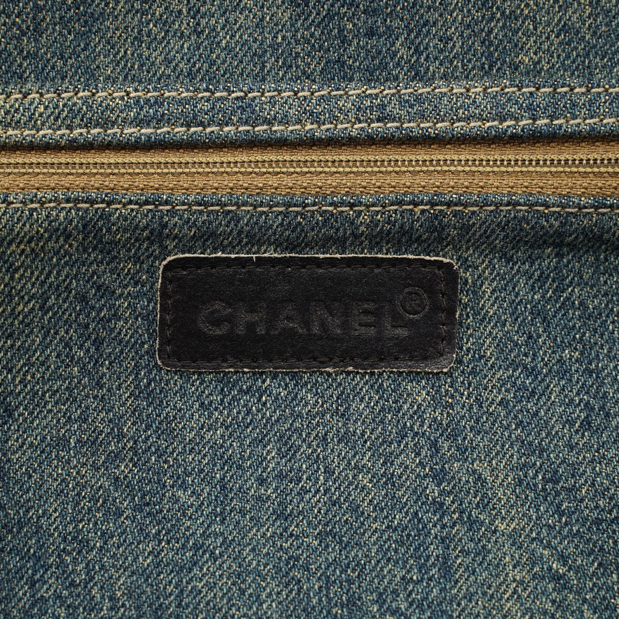 Navy Denim Brown Leather 2.55